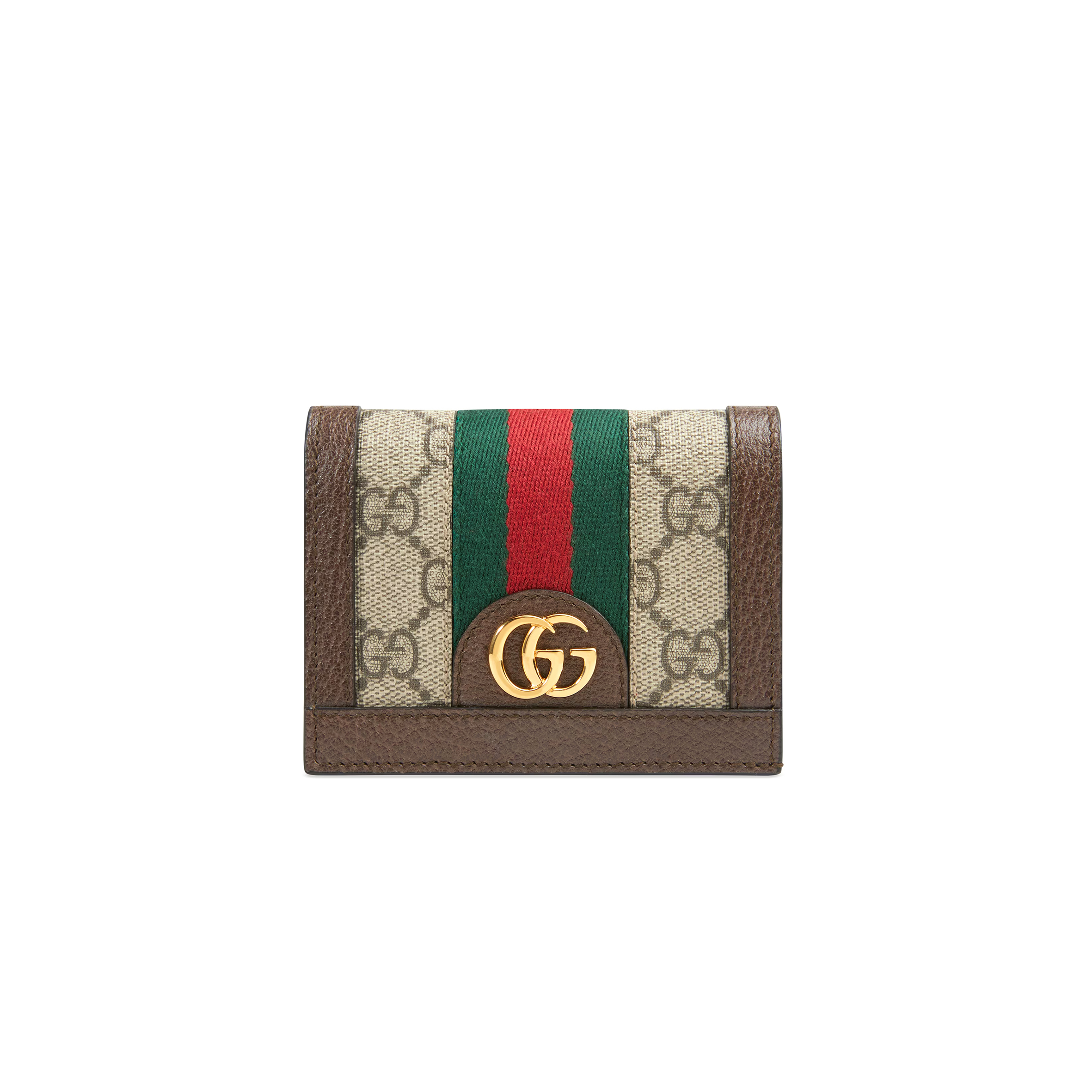 GUCCI OPHIDIA CARD CASE WALLET 523155 (17.5*11cm) GUCCI OPHIDIA CARD CASE WALLET 523155 (17.5*11cm)
